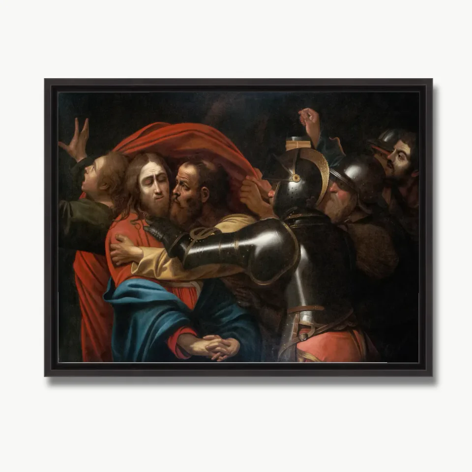 Dramatic Baroque Scene of Arrest and Betrayal