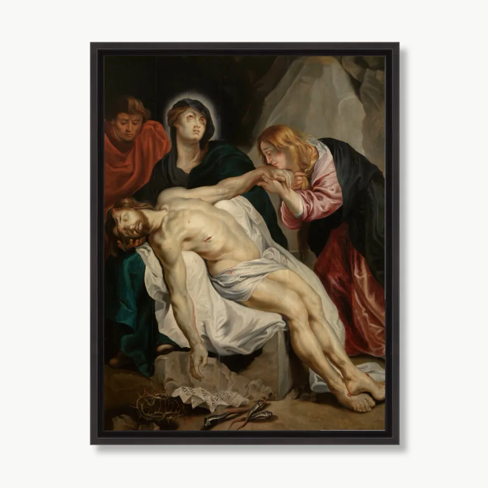 Lamentação sobre o Cristo Morto - Impressão de Belas Artes