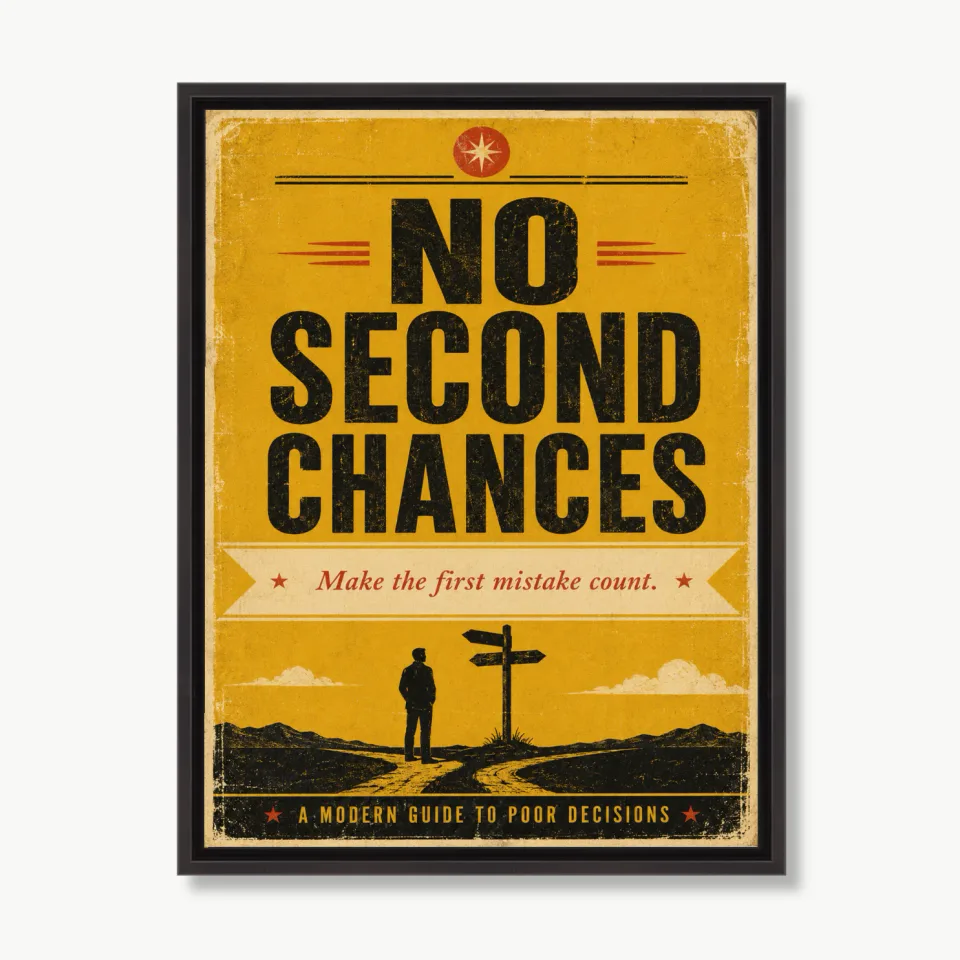 No Second Chances Poster