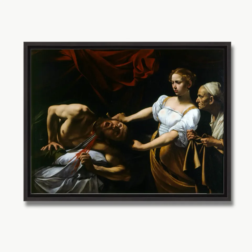 Dramatic Baroque Scene of Figures in Suspense