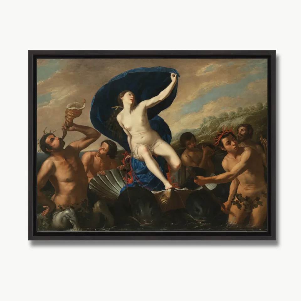 نسخة فنية مطبوعة Classical Mythological Sea Triumph